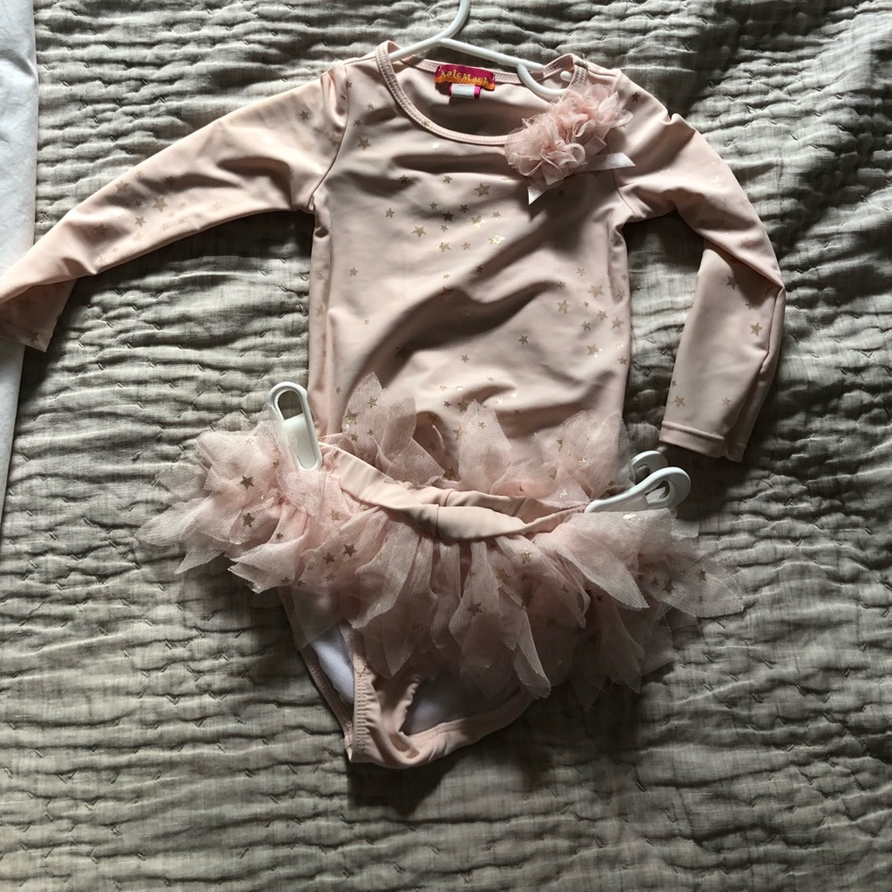 Kate Mack 2 piece rash guard swimsuit 2T